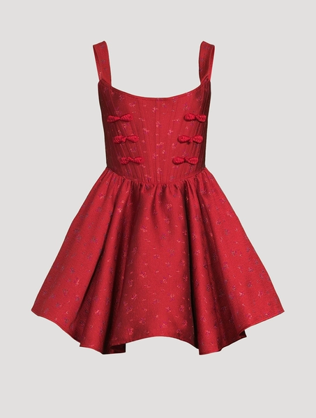 Jolie Jacquard Mini Dress