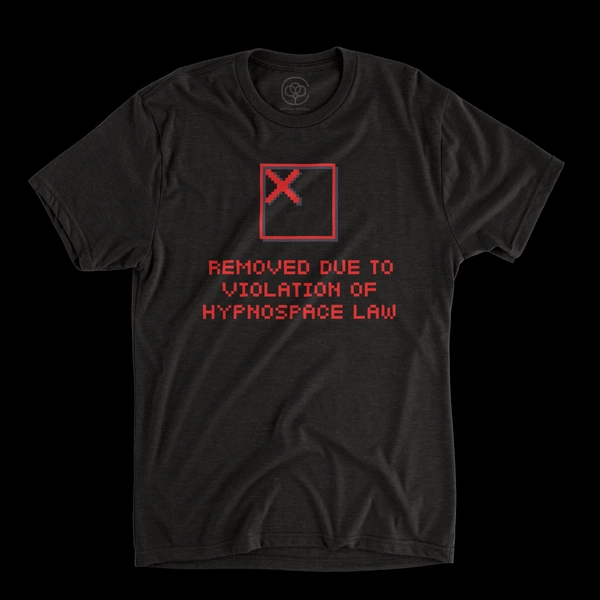 Hypnospace Outlaw Shirt - REMOVED DUE TO VIOLATION OF HYPNOSPACE LAW Tee by Mike at Tendershoot