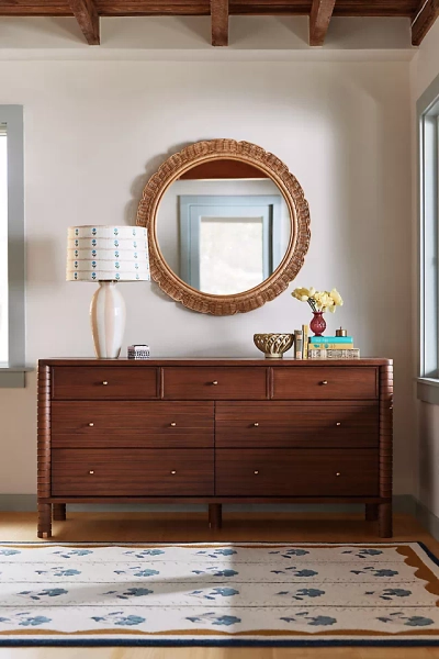 Solana Wood Seven-Drawer Dresser