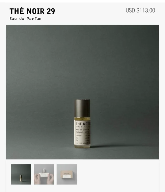 THÉ NOIR 29 15ml