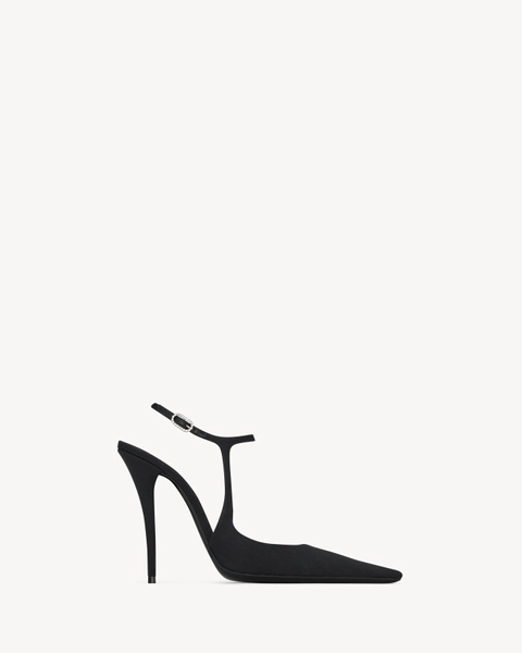 YSL MANON pumps in shantung silk