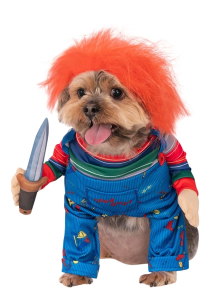 Chucky Dog Halloween Fancy Dress Costume