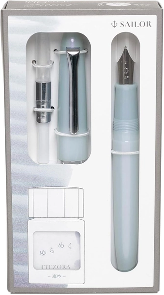 Sailor Fountain Pen Profit Junior +10 Flickering Frozen Sky Brush Lettering Pen