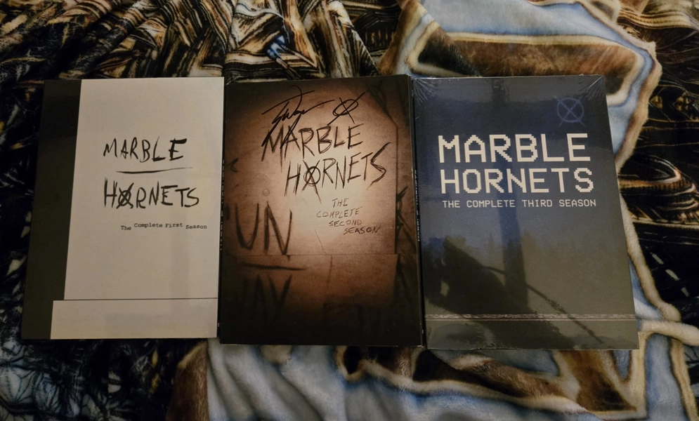 Marble Hornets Complete Series DVDs (Autographed)