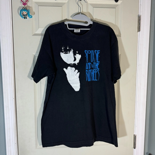 VTG Siouxsie And The Banshees Tour Concert Band sz L Cure Goth Bauhaus Punk 90s