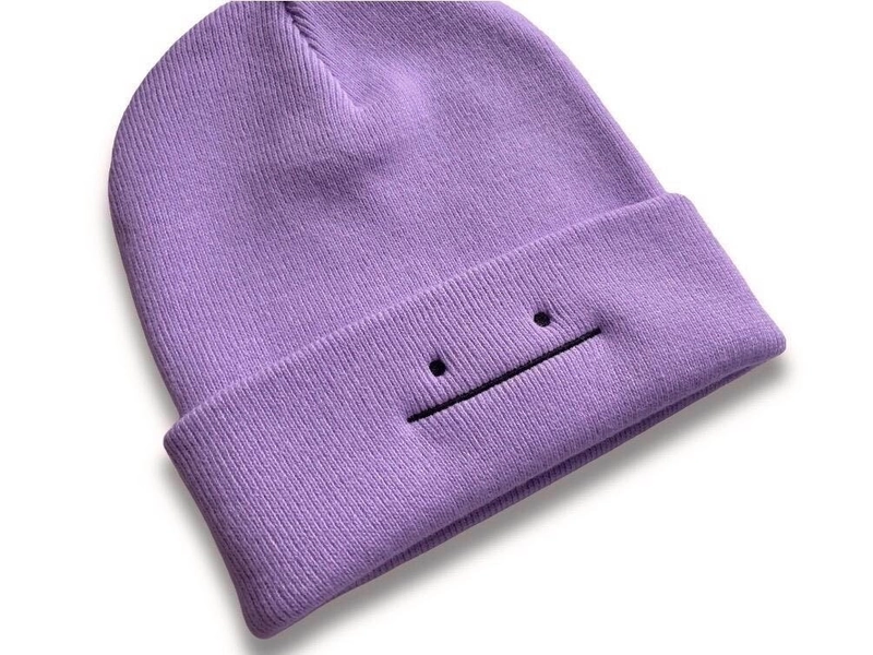 Embroidered Ditto Inspired Beanie