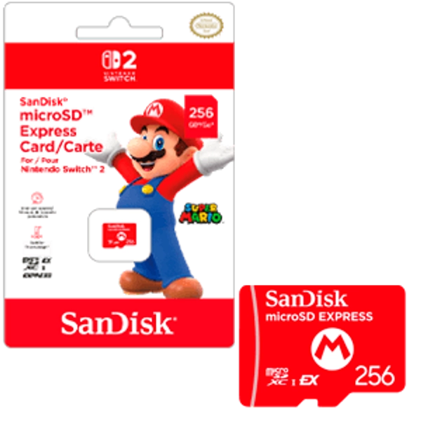 Sandisk microSD Express 256GB - Tarjeta Memoria