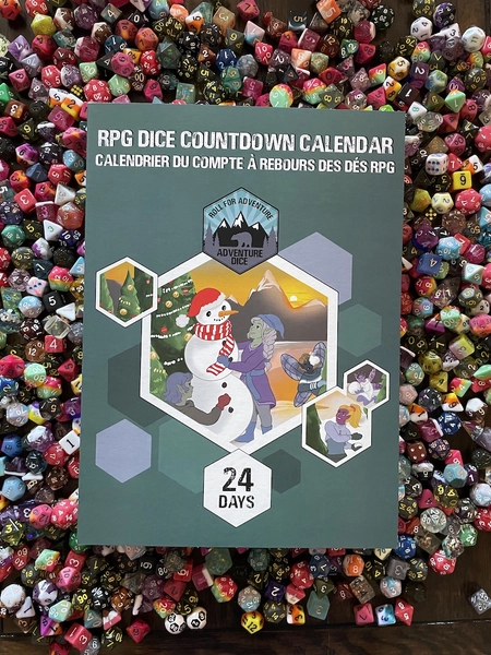PREORDER – 2025 RPG Dice Countdown Calendar