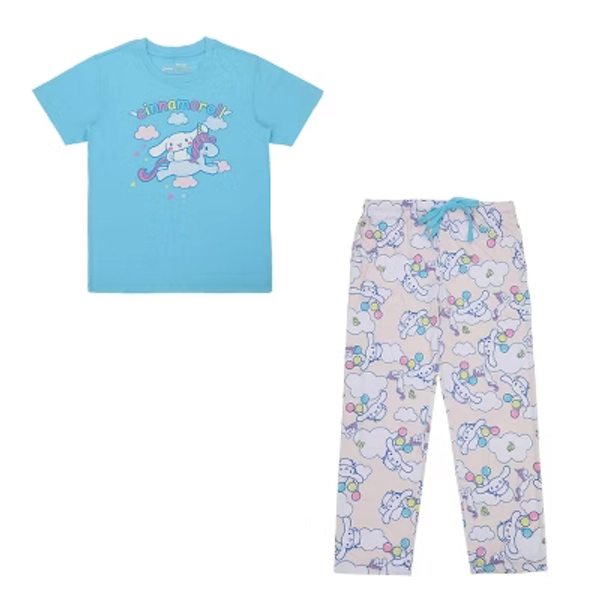 Short Sleeve Tee and Sleep Pants- Cinna π