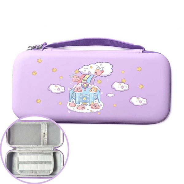 Pastel Kirby Switch 2 Storage Bag NS2 Kirby Switch 2 Carrying Travel Case - C