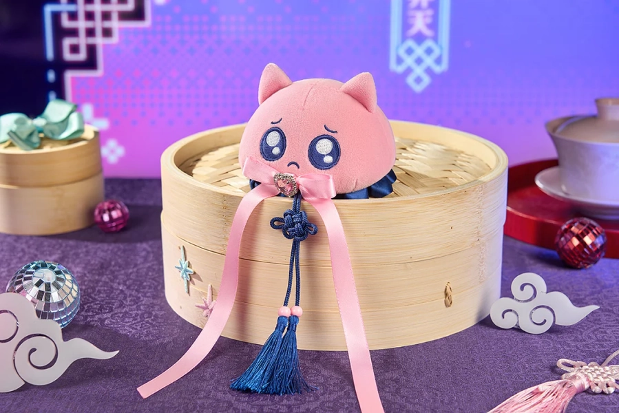 NEEDY STREAMER OVERLOAD Needy Streamer Chinese Restaurant Series P-Chan Two-Way Hair Accessory & Brooch|Good Smile Company