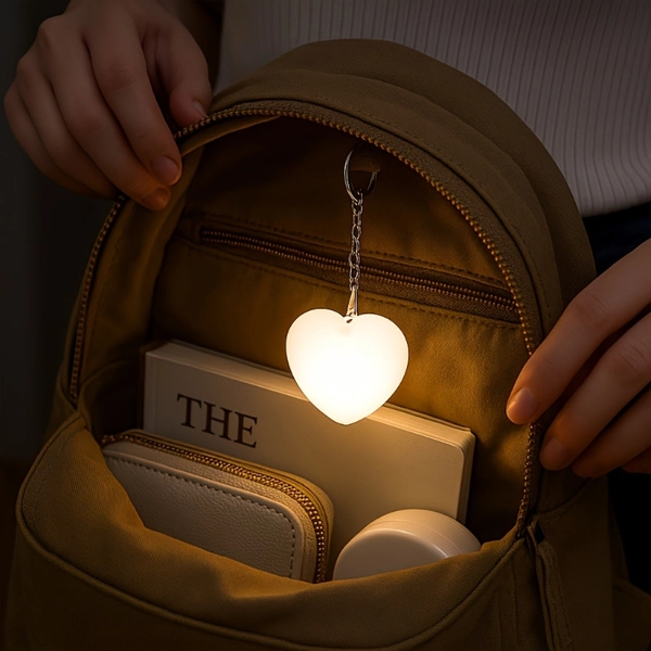 Portable Mini Night Light with Auto-On Sensor & Touch Control - Rechargeable Touch, Plug-and-Play Desk Suitable for Bedside, Camping, Travel - Compact LED with Battery (No)