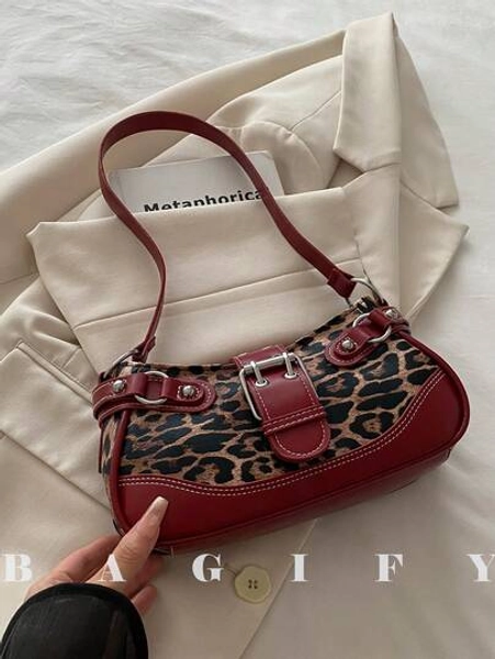 Leopard Print Handbag