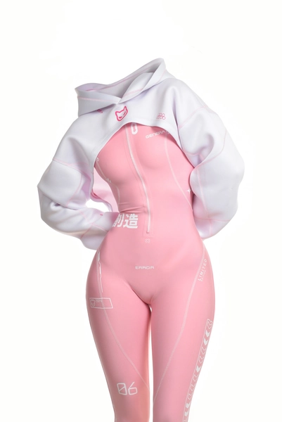 Cyber Pink Suit (Suit, Short jacket) - Moruhiko