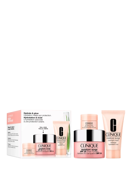 Clinique Hydration & Go Hydration Meets Sun Protection Skincare Gift Set