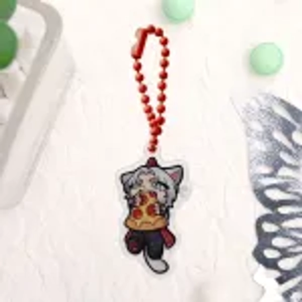 [ DMC ] Kitty Dante Epoxy Keychain by CoconutBiko - ACGGOODS