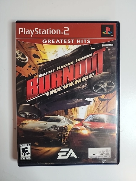 Burnout Revenge PS2 PlayStation 2 Complete CIB Greatest Hits MINT
