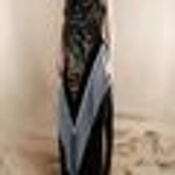 French Dark Gray V Neck Tasseled Silk Velvet Spaghetti Strap Dress Sleeveless S(Fit for EU 38-40, US 6-8, UK/AU 10-12, IT 42-44)-Rose