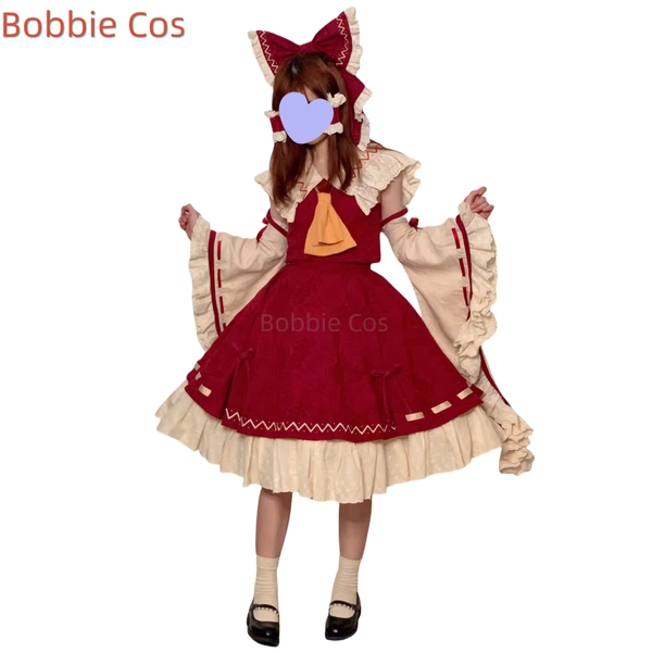 Hakurei Reimu Cosplay Costume For Halloween Christmas Comic con Game Anime Party Clothes S-XL - AliExpress 200000532