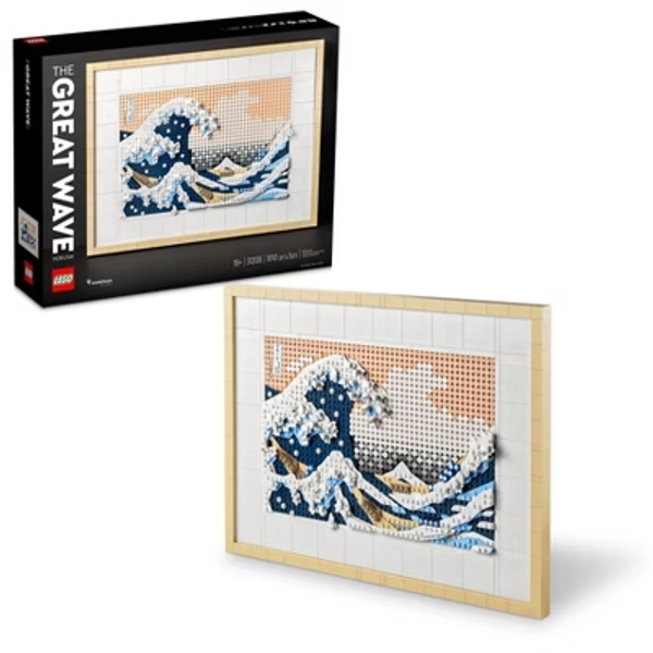 LEGO ART Hokusai – The Great Wave Wall Art