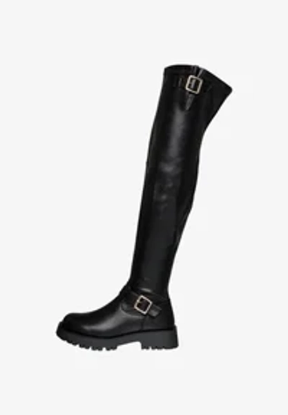 Platform boots - schwarz