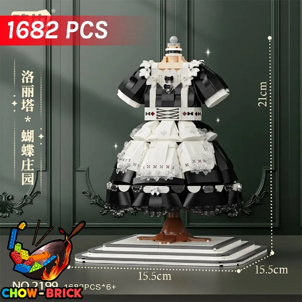 Brick Yes 2199 Lolita: Butterfly Manor