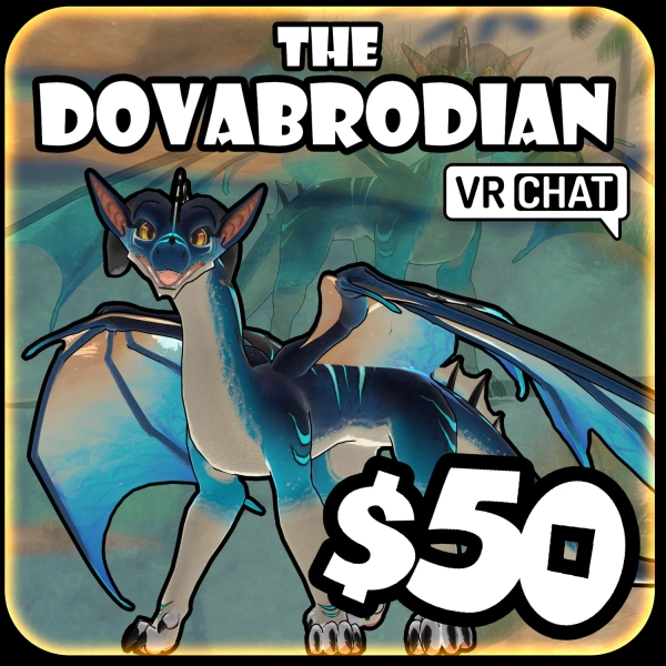 [VRC AVATAR] The Dovabrodian — Art by Neffertity