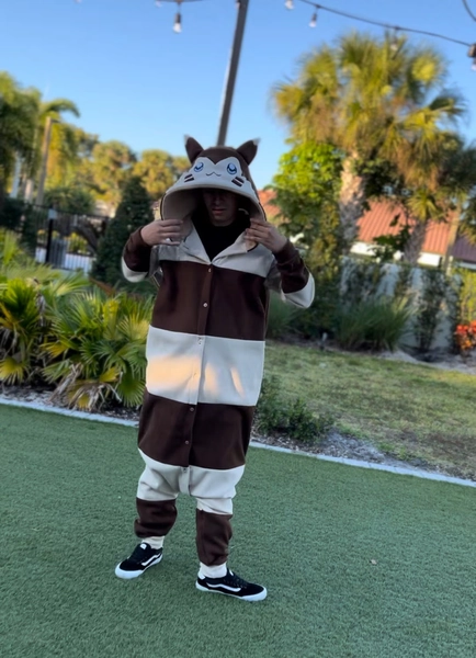 Furret Kigurumi Pajamas, Ultra-soft Fleece for Loungewear, Cosplay and Sleepwear, Fun Animal & Character Designs - Etsy