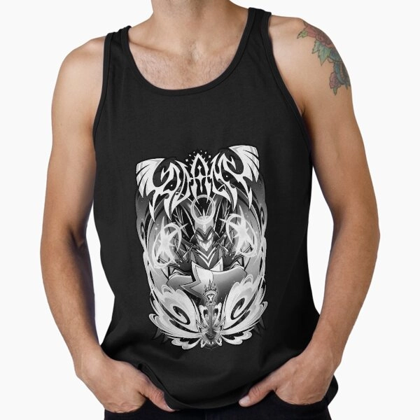 Hazbin Hotel - Adam Metal Design Tank Top
