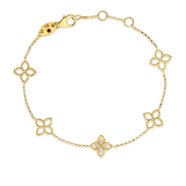 Princess Flower Station  Bracelet | Roberto Coin