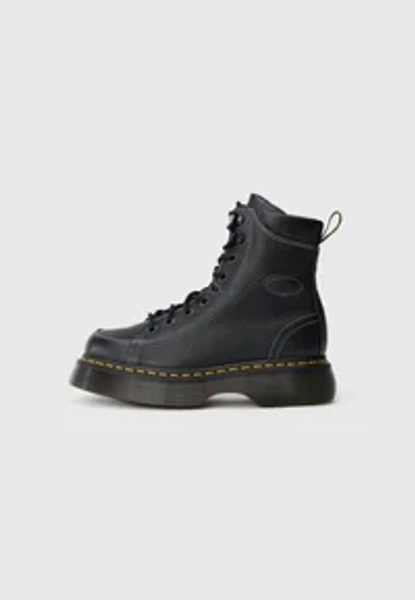 BUZZ - Stivaletti con plateau - black