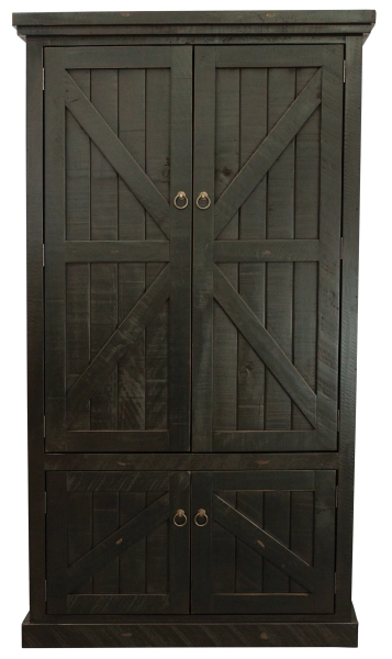 Union Rustic Kellogg Rustic Double Door Armoire 