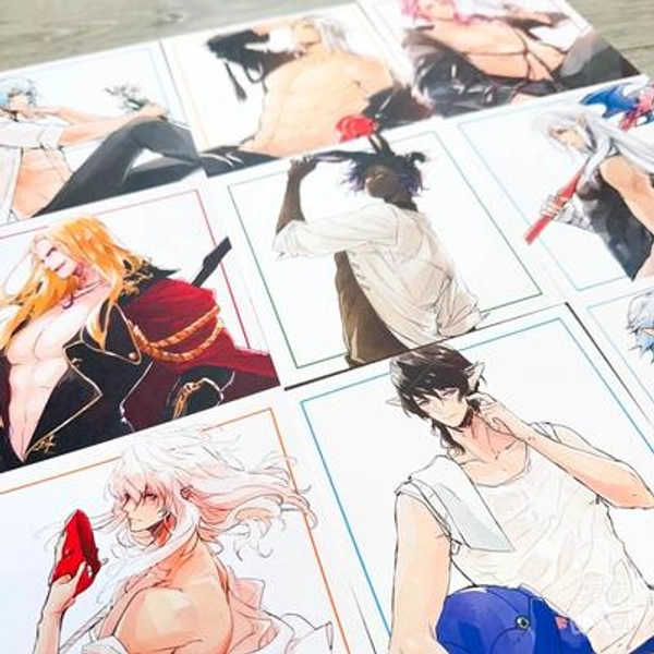 Final Fantasy XIV Luxe Postcards