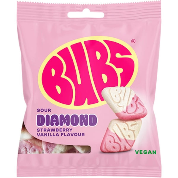 BUBS Strawberry Vanilla Diamond 155g
