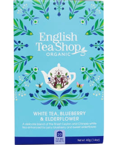 English Tea Shop White Tea Blueberry & Elderflower 