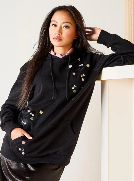 Our Universe Studio Ghibli® Spirited Away Soot Sprites and Stars Women's Hoodie — BoxLunch Exclusive