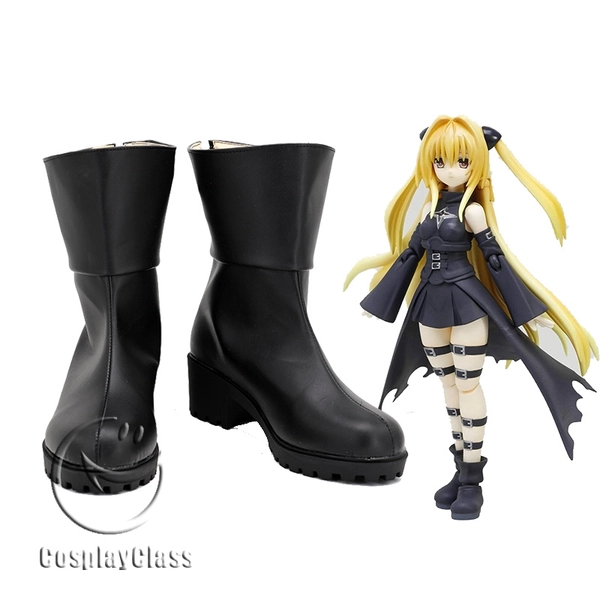 To Love-Ru: Trouble Golden Darkness Konjiki no Yami Cosplay Shoes - CosplayClass