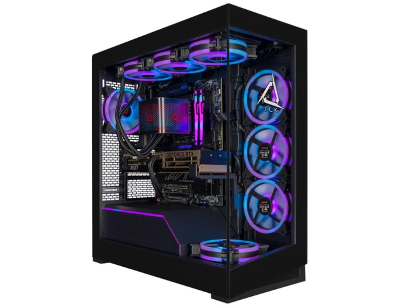 CLX Horus Gaming Desktop - Liquid Cooled AMD Ryzen 9 9950X3D 4.3GHz 16-Core Processor, 96GB DDR5 Memory, GeForce RTX 5080 16GB GDDR7 Graphics, 4TB SSD, WiFi, Windows 11 Home 64-bit - Newegg.com