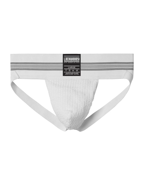 Old School Jock / White — LOCKWOOD51