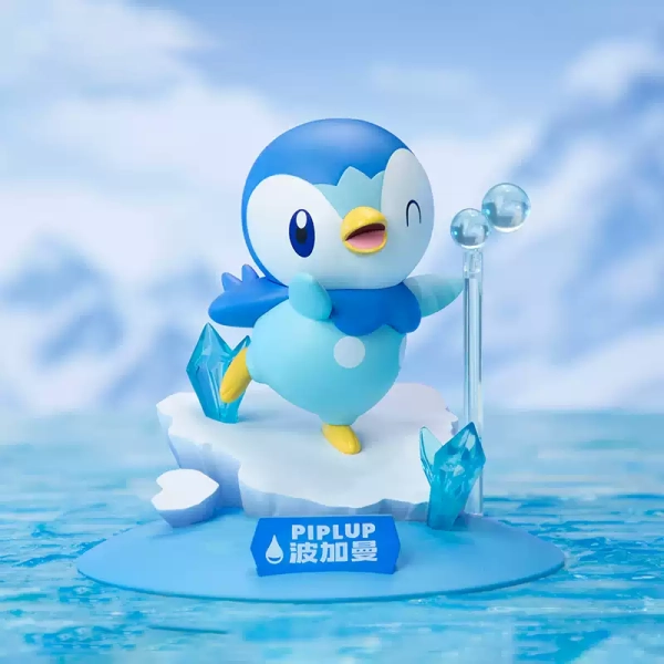 Official Pokemon Figure PVC Desktop Collectible Figures - Piplup
