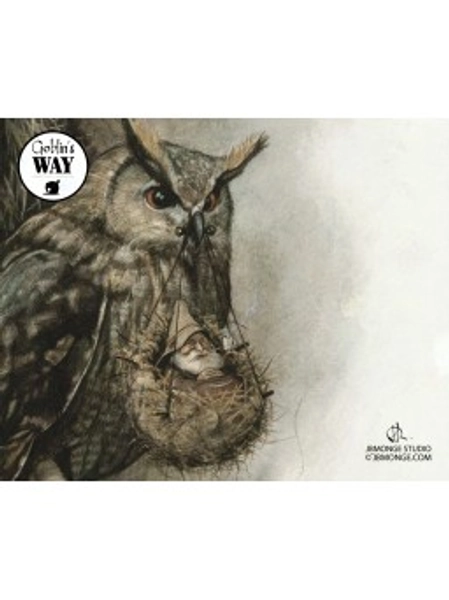 Poster Fine Art Print "Nocturnal Ride" -  JB Monge