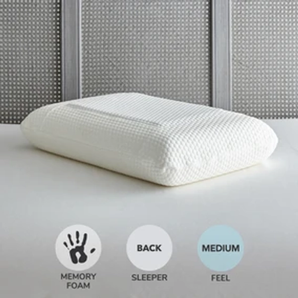 Gel Fusion Memory Foam Back Sleeper Pillow