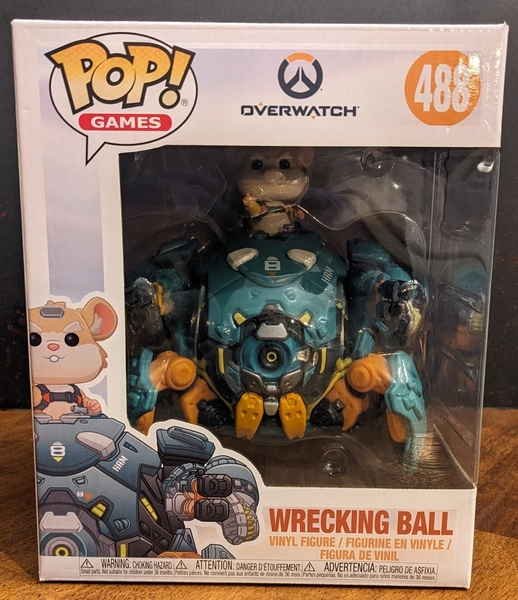 Funko Pop! Games Overwatch Wrecking Ball #488