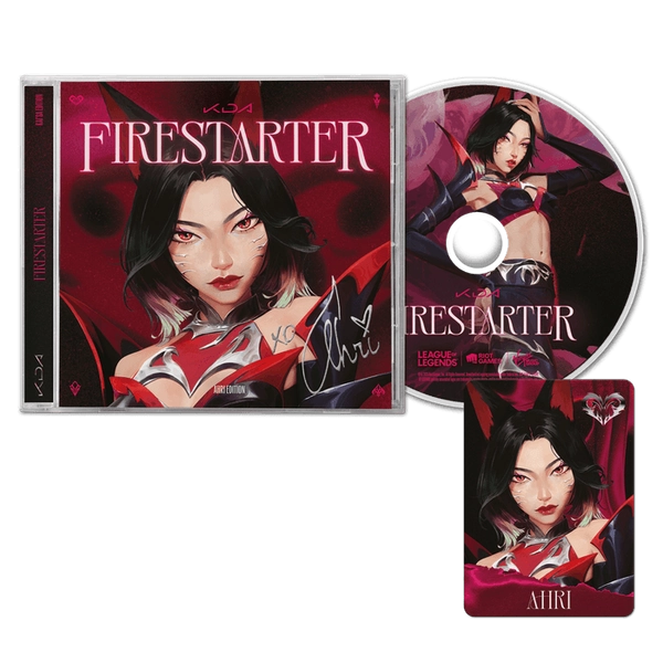 K/DA - FIRESTARTER CD (Ahri Edition)