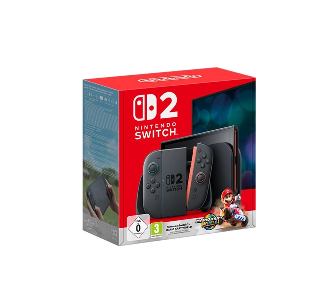 Pack Console Nintendo Switch 2 Noir + Mario Kart World Nintendo Switch 2