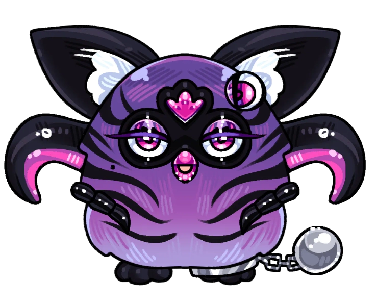 Furby :: YCH by Maya 👻💜 (@MayaVtuber)