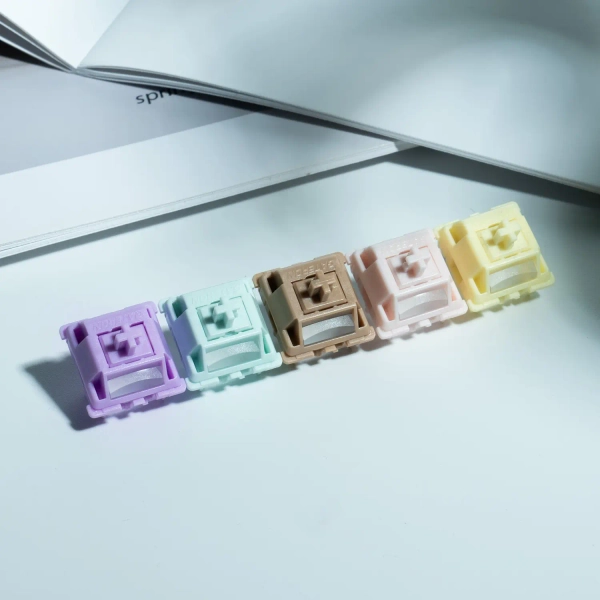 GATERON Full POM Mint Smoothie Switch Set 110pc