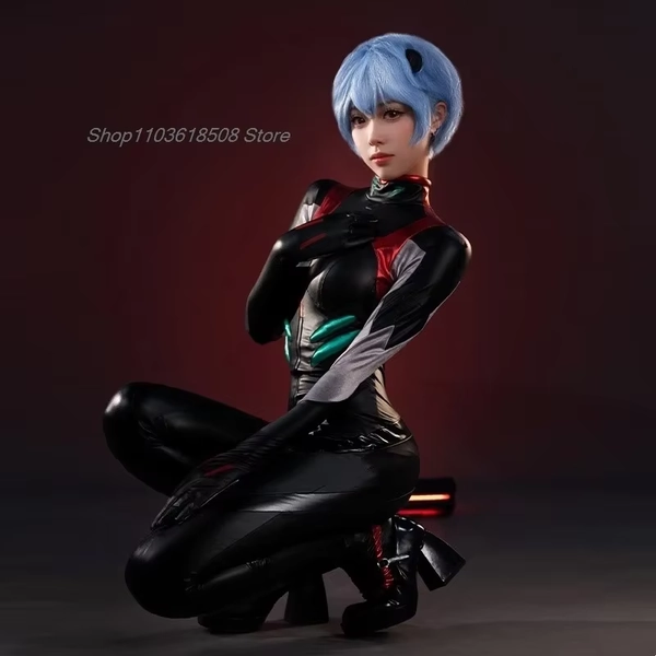 Rei Ayanami black plugsuit
