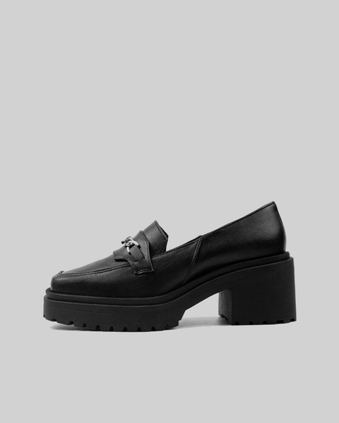BOHEMA Squared Chunky Loafers Black