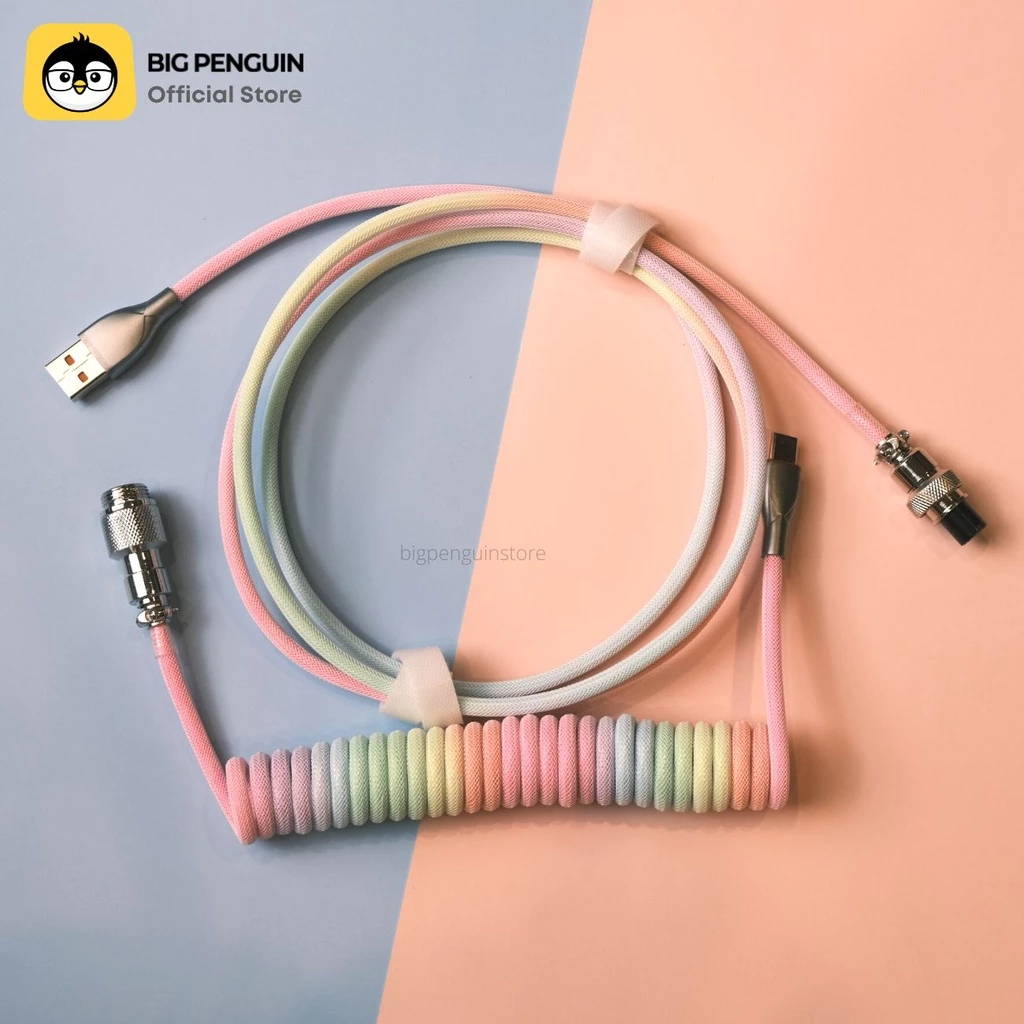 Coiled Cable (Rainbow)